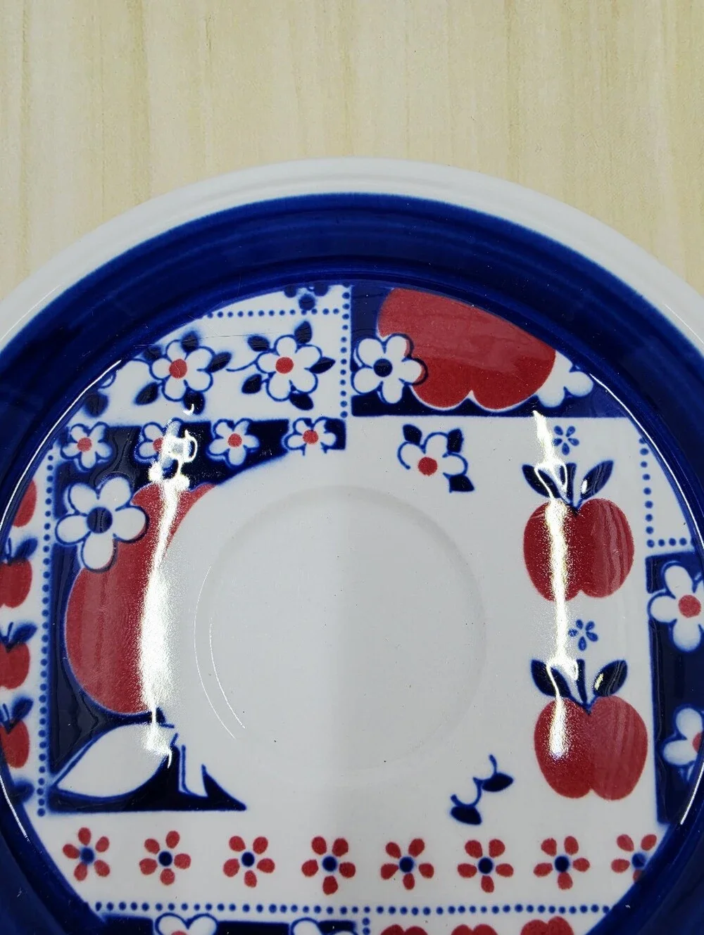 Mikasa Macintosh Pattern Saucer Calico Collection Ceramic Japan